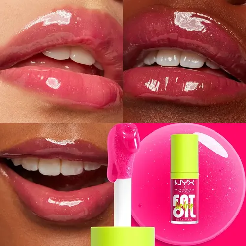 Brillo labial NYX Professional Makeup FAT Oil color supermodel