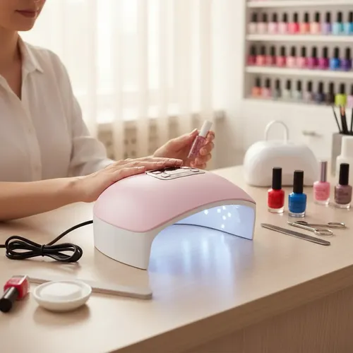 Cabina Uv Led Para Uñas Manos Y Pies Mini 4s 60w