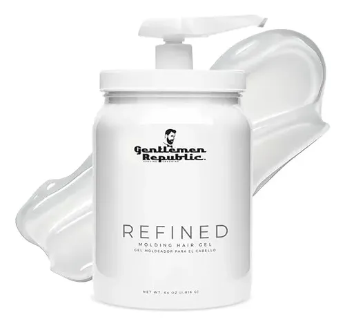 Gel Para Cabello Gentlemen Republic 64oz Fijación Fuerte Sin