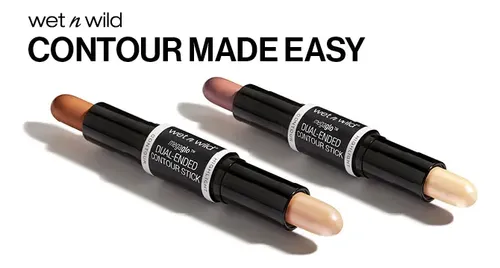 Wet n Wild Barra Lapiz de Contorno y iluminador 2 en 1 Stick MegaGlo Medium/Tan