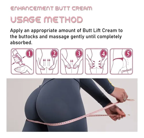 Crema Levantadora De Glúteos West Month Para Reafirmar Y Dar