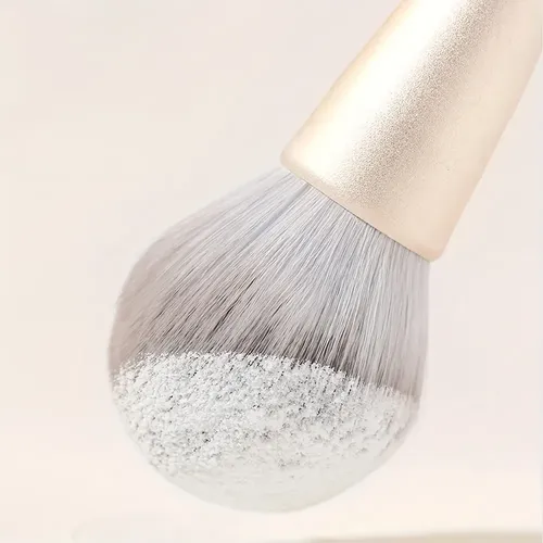 Brocha Portátil Fluffy Highlight En Polvo Para Maquillaje Su