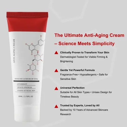 Crema Facial Reafirmante Antienvejecimiento 80 Ml