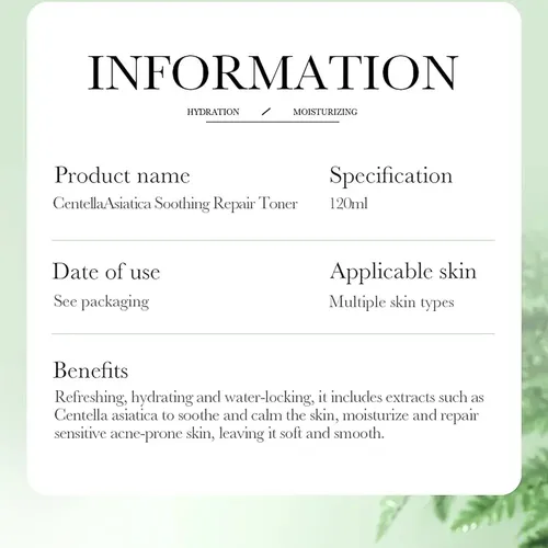 Tónico Facial Centella Asiática Bioaqua Antiacne Todo Tipo De Piel Día/noche