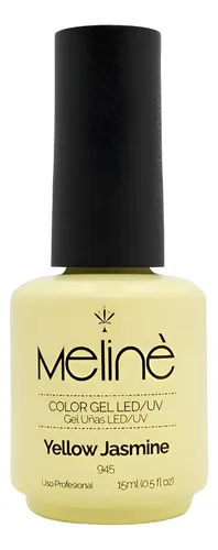 Meline Esmalte Semipermanente Gel Led/uv 945 Yellow Jasmine