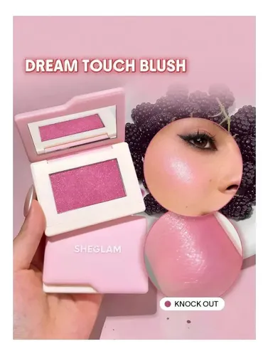 Rubor Compacto En Polvo Sheglam Dream Touch Knock Out