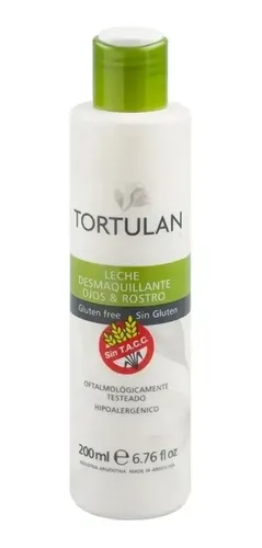 Tortulan Leche Desmaquillante Sin Tacc 200ml Ojos Y Rostro