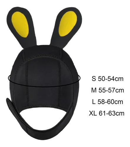 Gorro De Neopreno Para Buceo 3mm, Gorro De Natación Gratis S