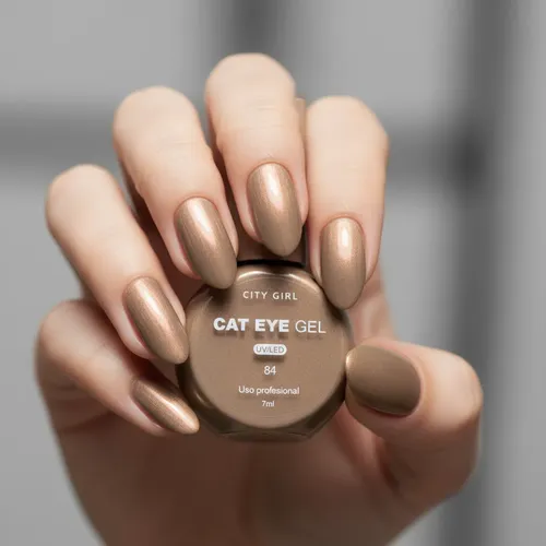 Esmalte Semipermanente Ojo De Gato City Girl 7ml