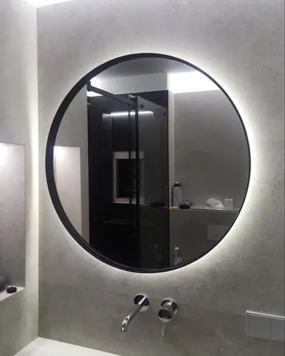 Espejo De 70cm Con Luz Led Marco.luz Led. Espejo Con Marco