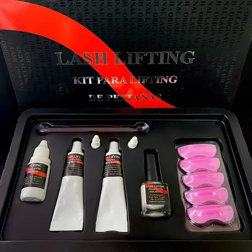 Kit Lash Lifting Permanente Laminado Y Color Cejas Pestañas