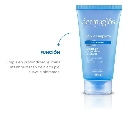 Gel De Limpieza Dermaglós Piel Normal 150gr