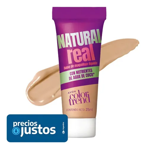 Avon Base De Maquillaje Color Trend Natural Real 25ml