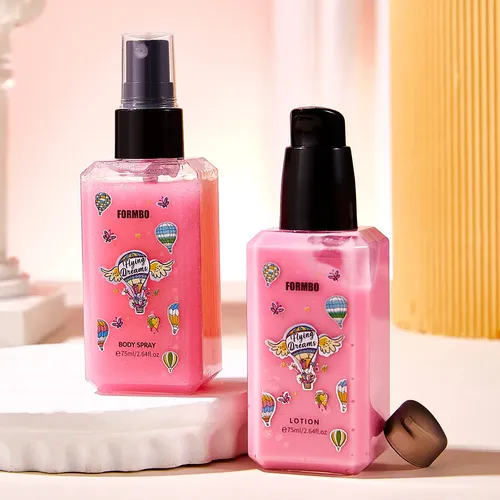 Set De Perfume Y Cuidado De La Piel Body Spray+lotion (75 Ml