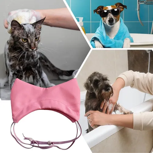Gorro De Baño For Perros, Gorro De Baño Ajustable For Gatos
