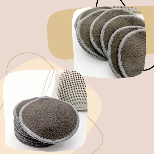 Toallas Desmaquillantes Facial Reutilizables Ecológicas, 4 U