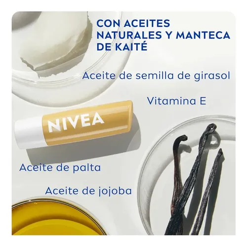 Protector Labial Humectante Vainilla Buttercream 4,8g X3 Un