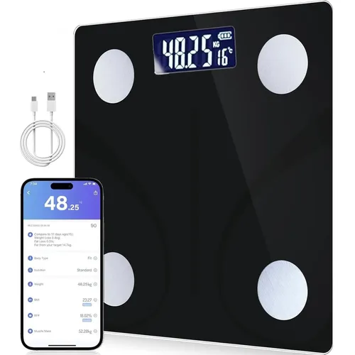 Corporal Grasa Scale, Smart Balance, Connection Via Bl