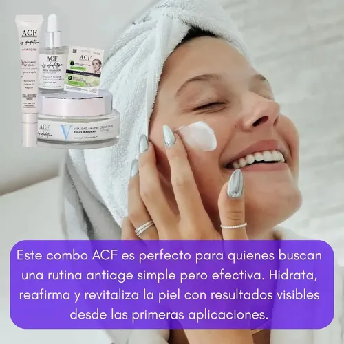 Dadatina Acf Skincare Antiarrugas Tensor Piel Madura Rutina