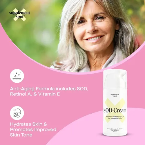 Superoxide Dismutase Crema Antiaging Reparar Arrugas Antiox