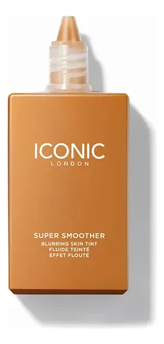 Skin Tint Iconic London Super Smoother Blurring Tono Warm Tan