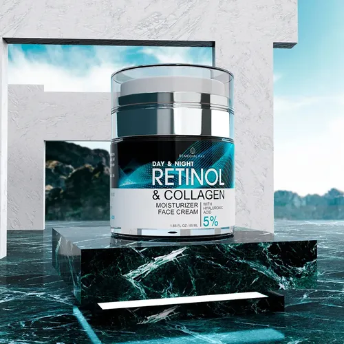 Facial Cream Retinol Collagen Hyaluronic Reafirmante/antiage