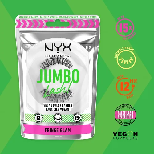 Nyx Jumbo Lash Pestañas Postizas Veganas 10 G