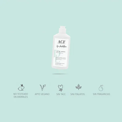 Gel De Limpieza Facial Recarga Acf By Dadatina