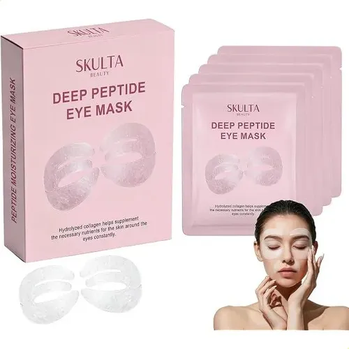 -. Máscara De Ojos Skulta Deep Peptide, Parches Para Debajo