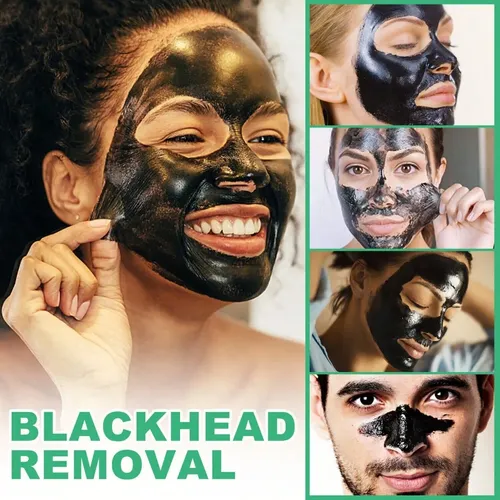 Mascarilla Facial Negra Sadoer Carbón Activado X2 80g Todo Tipo De Piel