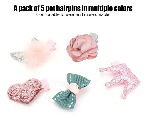 Pinzas Para El Pelo De Perro, Pinzas Para Cabeza De Corona D