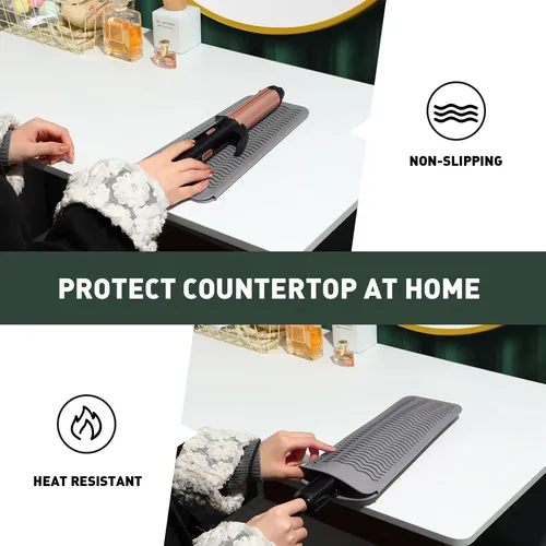 Funda De Silicona Para Plancha, Rizador Y Herramientas Para