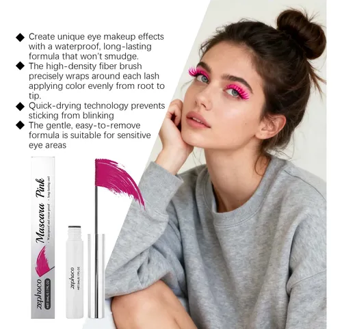 Mmáscara Zephoco Pink: Ligera, A Prueba De Rizados Y