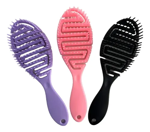 Cepillo Desenredante Anti Frizz Peine Para Pelucas Cortinas