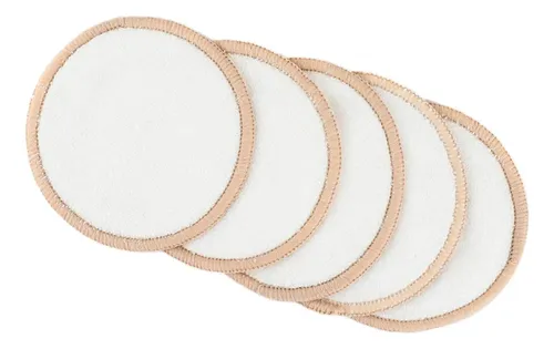 De 5 Almohadillas De Limpieza De Fibra De Bambú Tela