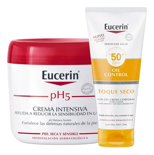 Eucerin Combo Ph5 Protección Corporal Pieles Sensibles