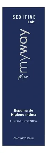 Espuma De Higiene Intima My Way Men Sexitive