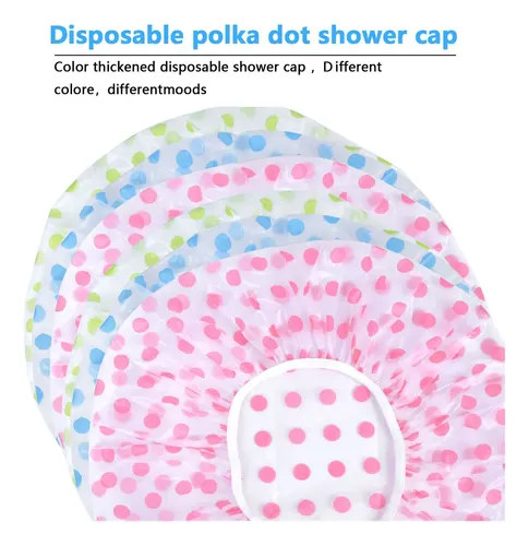 ` A 6 Gorros Y Ducha Impermeables Gorros Y Baño Elástico U