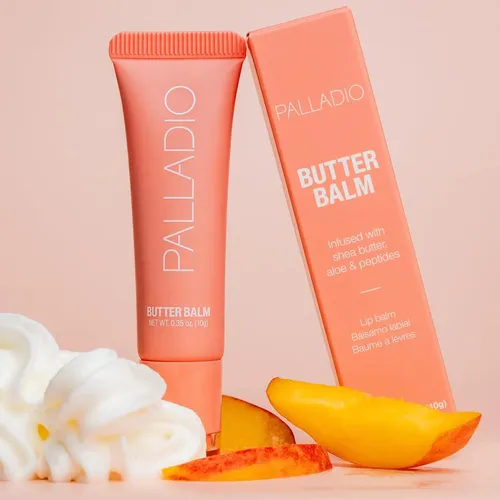 Bálsamo Labial Hidratante Palladio Butter Balm Peaches &