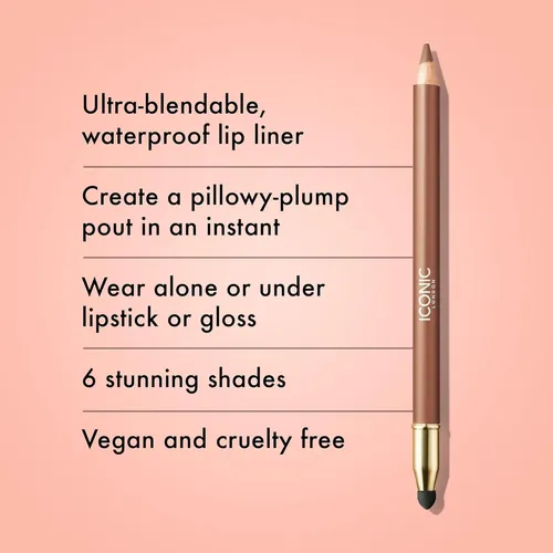 Delineador Labios Iconic London Fuller Pout 2 En 1