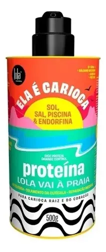 Leave In Pre Sol Proteina Ela E Carioca 500gr Lola Cosmetics