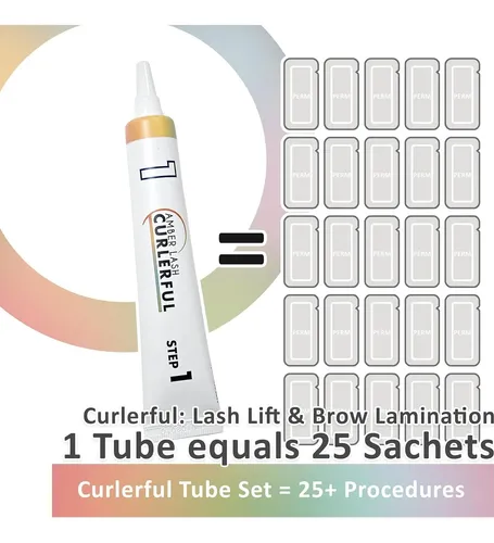 Kit Permanente Pestañas Y Cejas Curlerful Db Cosmetics 20ml