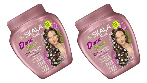 Mascara Crema Skala Dona 2 En 1 Crema Peinar Vegana X 2 U