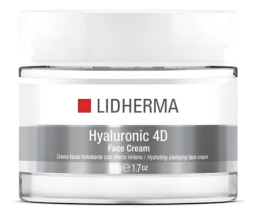 Hyaluronic 4d Face Cream Hidratante Efecto Relleno Lidherma