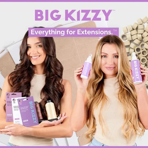 Cinta Para Extensiones De Cabello Big Kizzy Extra Hold, 144