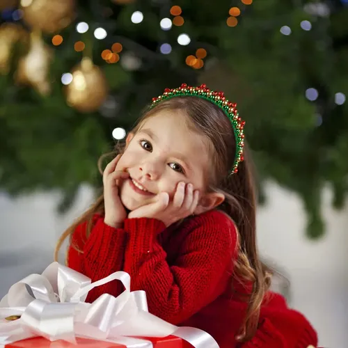 Oferta Do Dia Christmas Headbands For Women Girls 2pcs