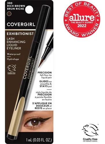 Delineador Líquido Covergirl Exhibitionist Marrón Rich