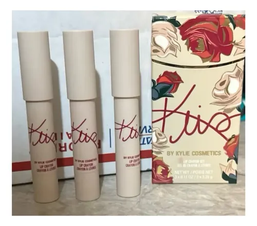 Set Labiales Crayón Kylie Cosmetics Kris X3 Unidades