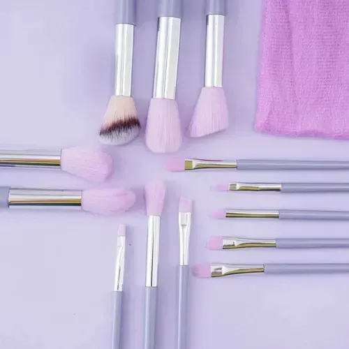 Set De Brochas Zihongrouyu Con 52 Piezas Y Bolsa Enrollable