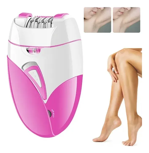 D% Depiladora Corporal Feminina Recarregável Pernas Axilas